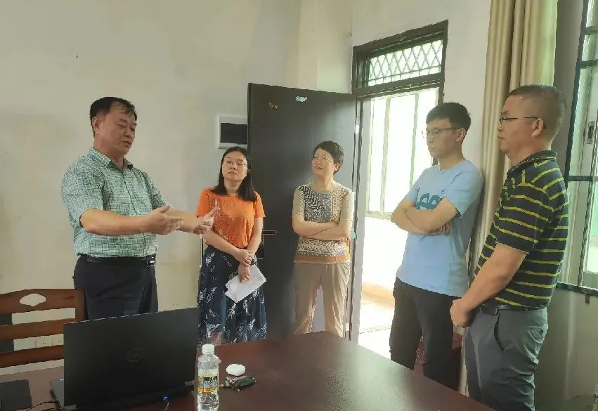 王天明率隊赴金雞嶺分公司調研